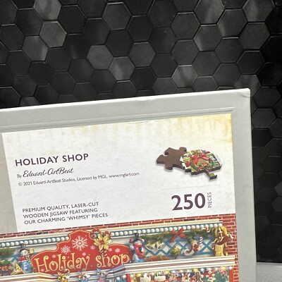 WENTWORTH WOODEN PUZZLES HOLIDAY SHOP 250 PIECES | eBay