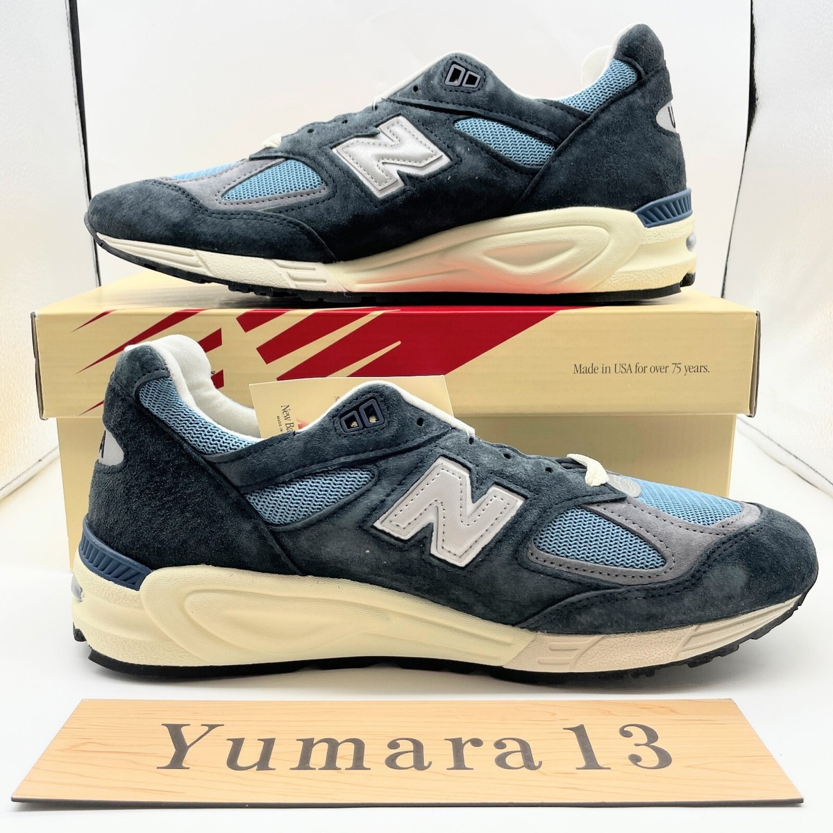 New Balance 990 V2 Made in USA Teddy Santis Navy M990TB2 New Balance 990 V2 Made in USA Teddy Santis Navy M990TB2