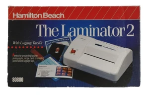 Hamilton Beach 'The Laminator 2' Laminating Machine/Model #80800/New In Box