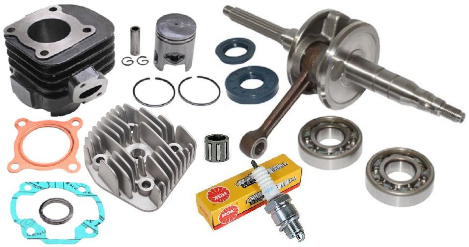 Kit moteur cylindre culasse pour Aprilia SR et Rally 50cc