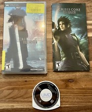 Crisis Core: Final Fantasy VII (Sony Playstation PSP, 2008) Complete W/ Manual
