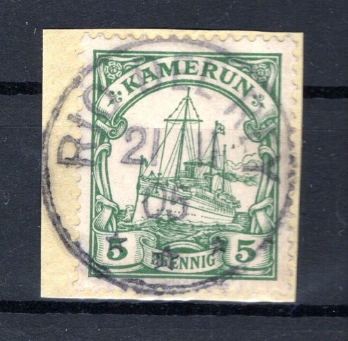 Cameroon 8 Ideal RIO DEL RAY Gest. Luxury Letter (BA4785)