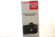 Canon EOS 620 35mm Film SLR Camera Dealers brochure from 90's
