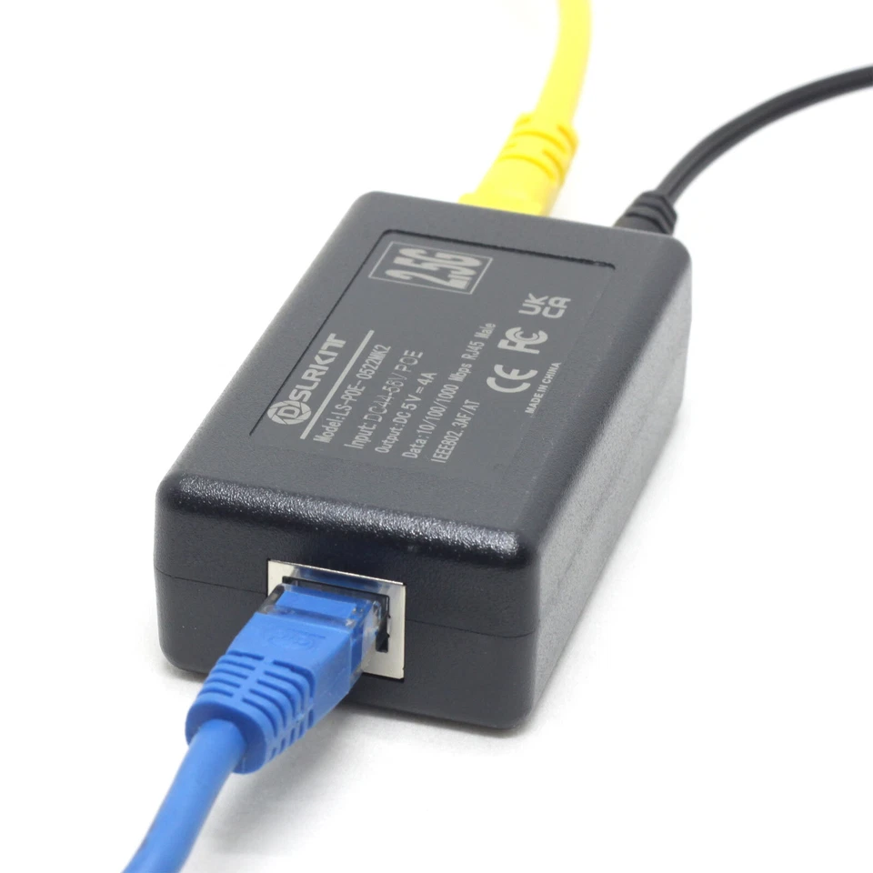 2.5G Gigabit Active PoE Splitter TYPE-C 5V 4A 20watt USB 1000m Ethernet 802.3at - Image 4 of 4
