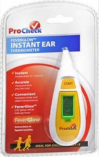 Pro Check FeverGlow Instant Ear Thermometer
