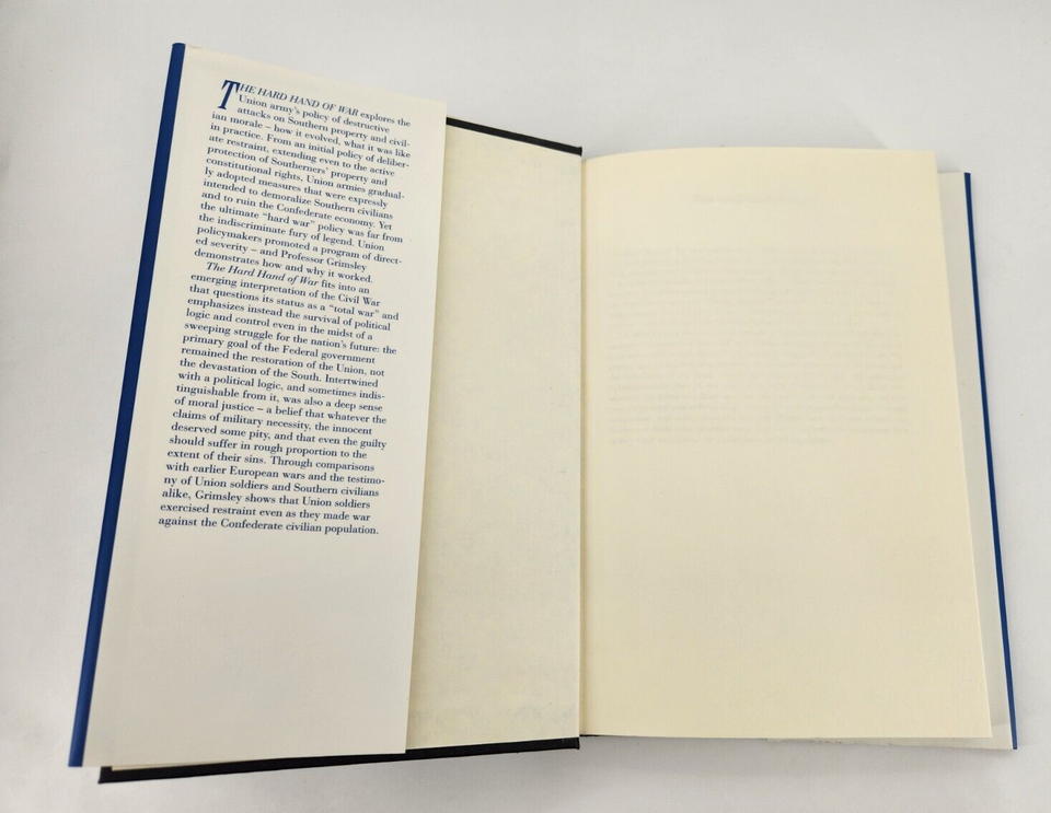 The Hard Hand of War Union Military Policy Toward Southern Civilians