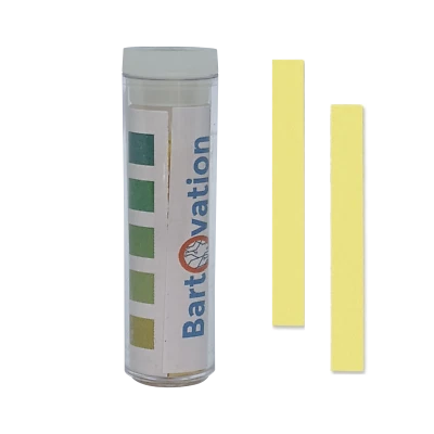 BARTOVATION Quaternary Ammonium (QAC, Multi Quat) Test Paper, 0-500 ppm [Vial of 100 Strips]