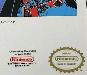 Videojuego Nintendo NES RoadBlasters 1989 - con funda - limpio, probado funcionando 