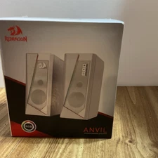 Redragon GS520 Anvil RGB LED Stereo Gaming Speakers, USB + 3.5mm