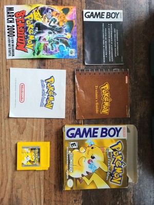 Pokémon - Yellow Version GameBoy mit OVP  (Nintendo Game Boy, 2000)