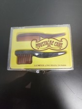 Mustache Brush Kit Cosmetco Ventage. Grooming Long Beach CA Made in USA