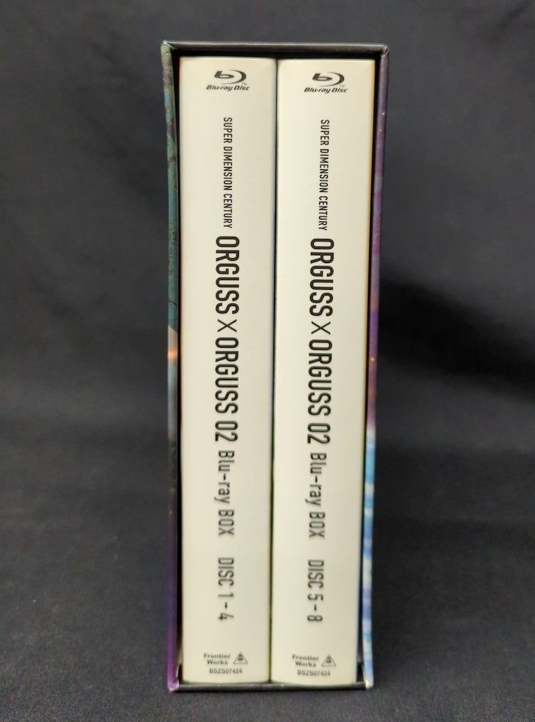 SUPER DIMENSION CENTURY ORGUSS ORGUSS 02 Blu-ray Disc BOX Anime