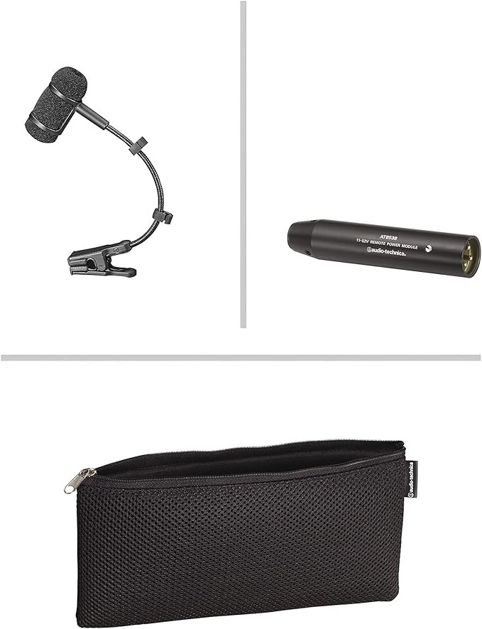 Audio-Technica PRO35 Condenser Clip Microphone XLR for Wind, String ...
