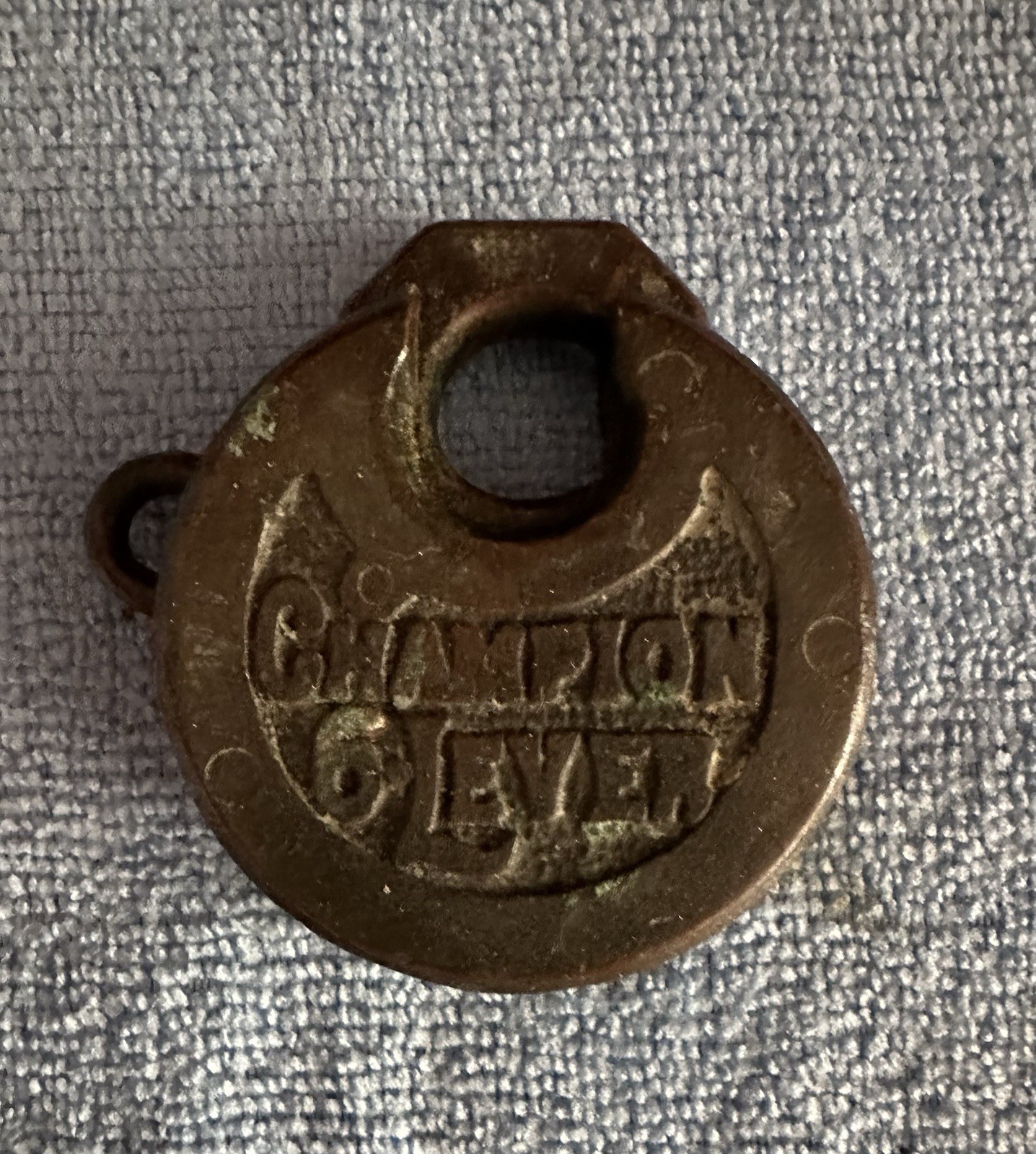 Antique Champion Padlock - Made In USA - Miller Mfg Co