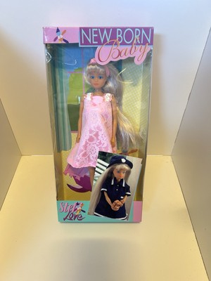 Simba Steffi Love New Born Baby Pregnant Steffi Doll Vintage 