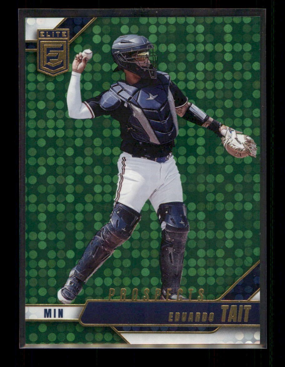 2026 Donruss Elite #114 Eduardo Tait Green Disco