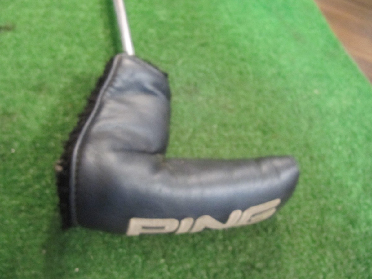 PING B90i ISOPUR 2, CENTER SHAFTED BROOMSTICK BLACK DOT PUTTER