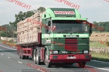 Truck Photo - HOUSTON HAULAGE - SCANIA 112M ARTIC FLATBED - B367 XHS