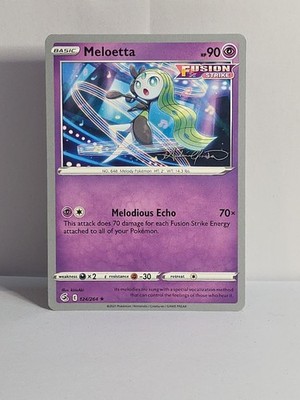 X2 Meloetta 124/264 2022 Pokemon World Championships Fusion Strike