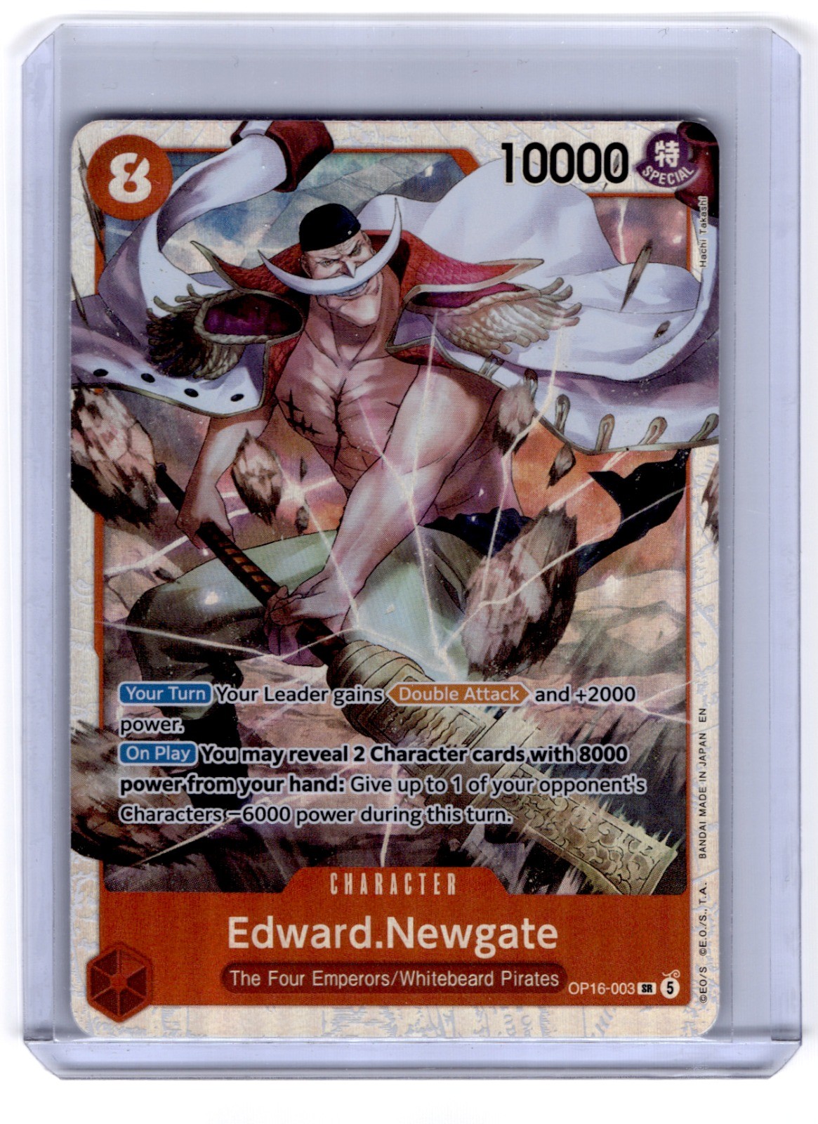 Edward.Newgate OP16-003 Foil SR The Time of Battle NM
