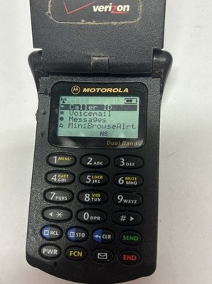 Motorola StarTAC デジタル腕時計 レトロ　携帯電話型　新品未使用 MOTOROLA STARTAC Digital Watch Vintage . ( Nos + Fullset