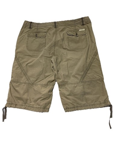 Columbia Shorts Womens 14 Brown Bermuda Cinch Cargo Summer Discontinued Outdoor - Picture 2 of 10