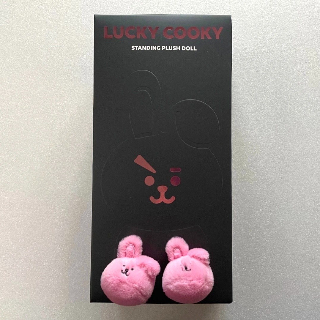 BTS BT21 JUNGKOOK Official LUCKY COOKY BLACK EDITION Standing