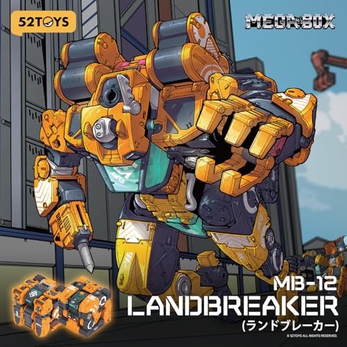 Beastbox 52Toys Megabox Mb-12 Landbreaker Land Breaker