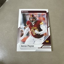 2024 PANINI DONRUSS DARON PAYNE BASE FOOTBALL CARD COMMANDERS NFL 5