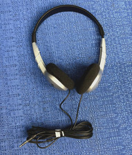 Koss Silver 3.5mm Adjustable Stereo Headphones - NEW