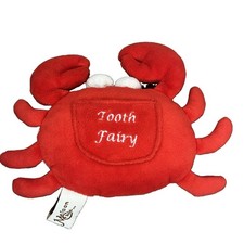 Tooth Fairy Pocket Pillow Maison Chic Skipper the Crab Striped Plush Animal