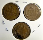 1944-P 1944-D 1944-S  Lincoln Wheat Copper Penny Cent - 3 Coin Set [USP-375] — photo 2