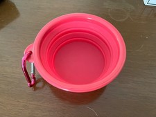 Portable Travel Collapsible Foldable Pet Dog Bowl for Food  Water Bowls Dish