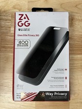 ZAGG InvisibleShield Glass Elite Privacy 360 Screen Protector For iPhone 16 Plus