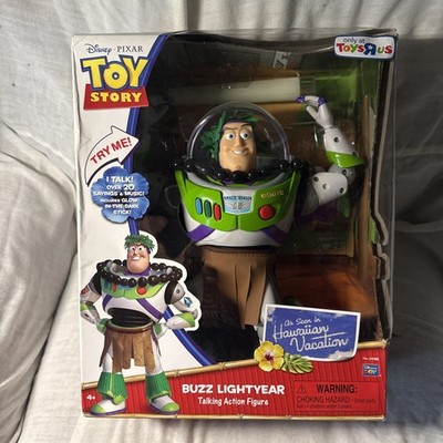 buzz lightyear talking action figure thinkway Hawaiian Vacation