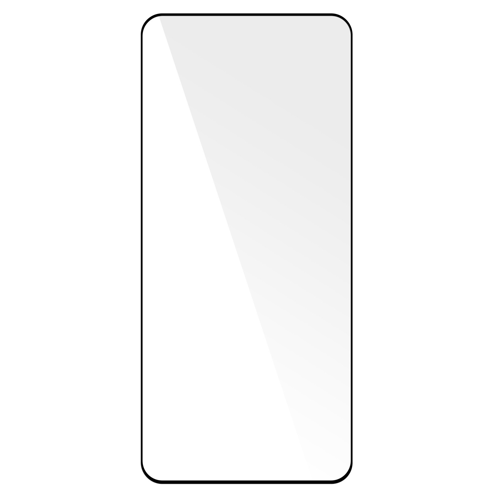 Verre trempé pour Honor 90 anti-rayures noir en silicone transparent protection écran