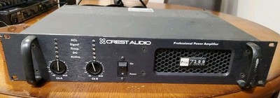 Crest Audio Pro 7200 2-Channel Power Amplifier Tested
