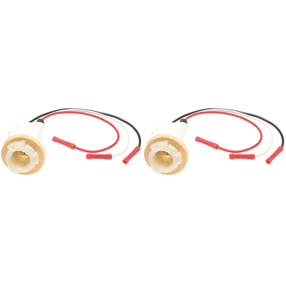 Práctico paquete de 2 enchufes de luz de señal de giro delanteros para Ford Elite 1975 1976 Foto 2 de 3