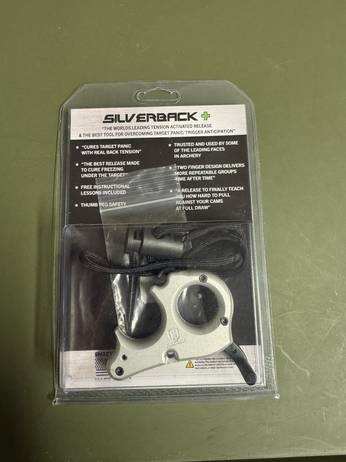 Carter Nock On Silverback Back Tension Release – Excellent Condition