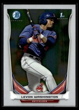 2014 Bowman #BCP42 Levon Washington Chrome Prospects