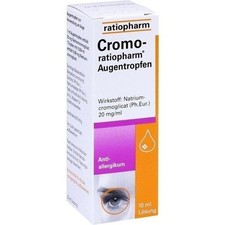 CROMO-RATIOPHARM Augentropfen 10 ml PZN 04952571