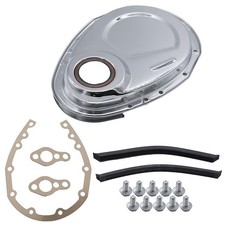 Timing Chain Cover Kit For Chevy Sbc 283 327 305 350 383 400 V8 Engine Timing Chain Cover Kit For Chevy Sbc 283 327 305 350 383 400 V8 Engine
