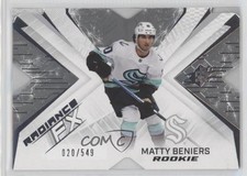 2022-23 SPx Radiance F/X Rookies 20/549 Matty Beniers #RFX-84 14hk