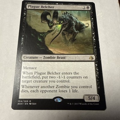 1x MTG Plague Belcher - Amonkhet (AKH) #104 - Magic the Gathering