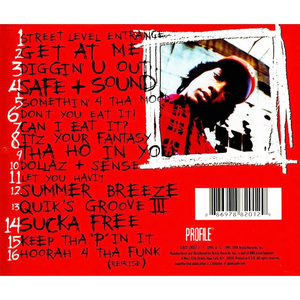 DJ Quik - Safe & Sound (1995 - US - Reissue) - Bild 2 von 2