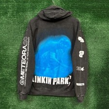 Linkin Park Meteora Rock Band Zip-Up Hoodie Size Small