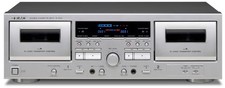 TEAC W-1200 Double Cassette Deck Silver, Brand New