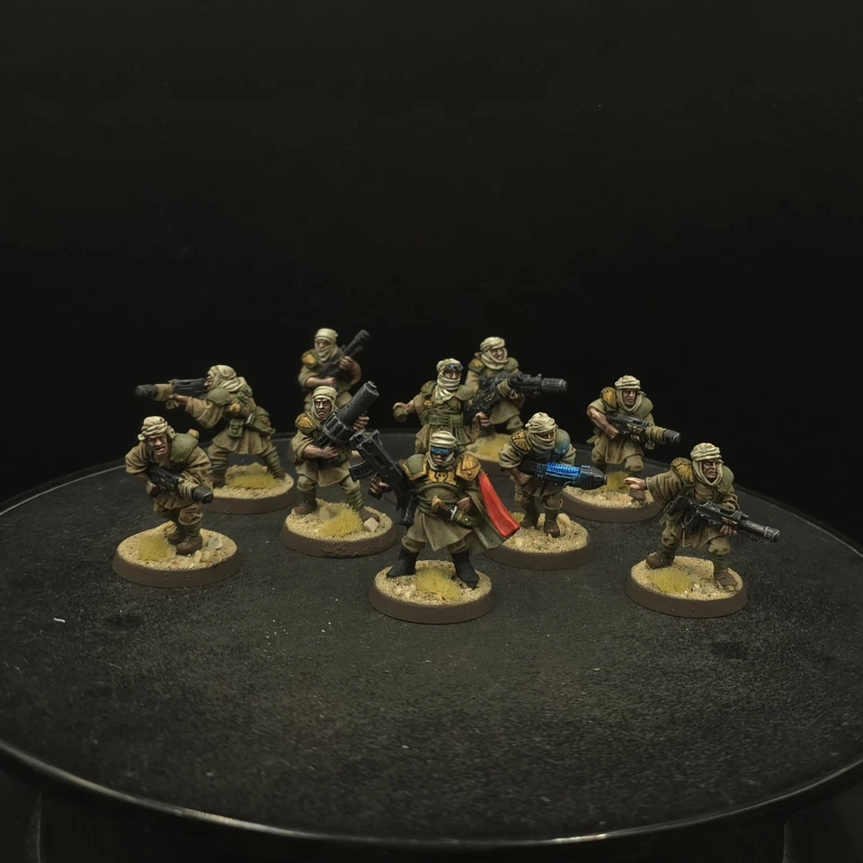 Pro Painted Warhammer 40K OOP METAL Tallarn Desert Raiders ×10 Games Workshop - Image 3 of 4