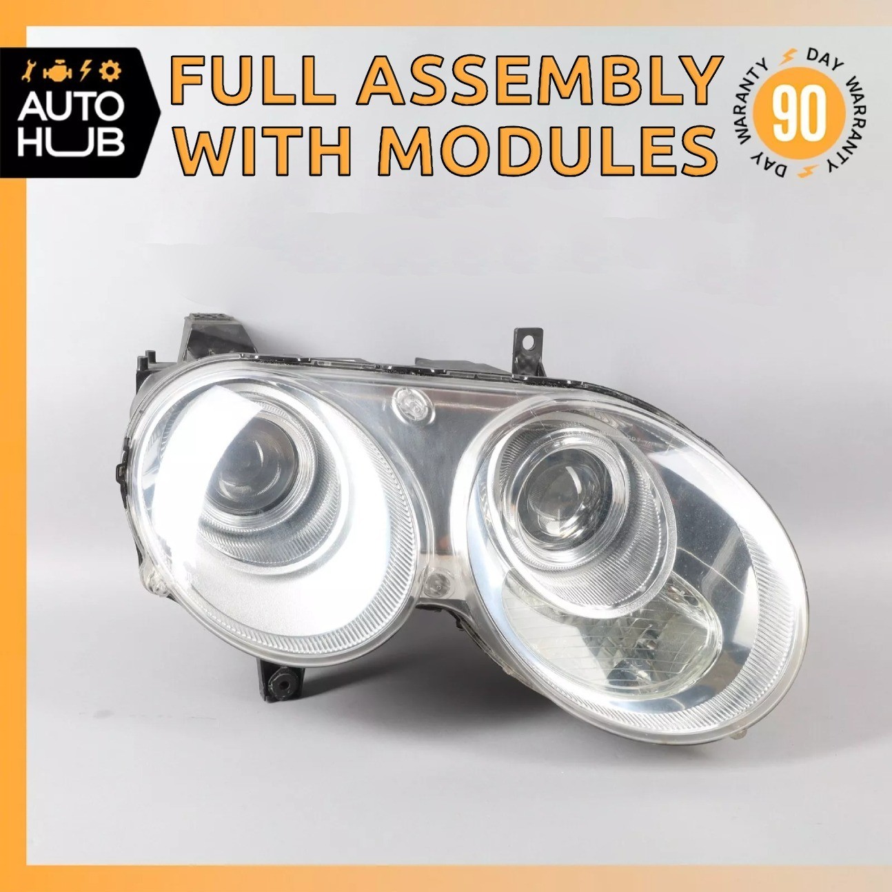 03-08 Bentley Continental Flying Spur GT GTC Right Headlight Lamp Xenon OEM 58k
