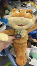 Vintage Fisher Price Plush The Puzzle Place Sizzle The Cat Plush 14 1994